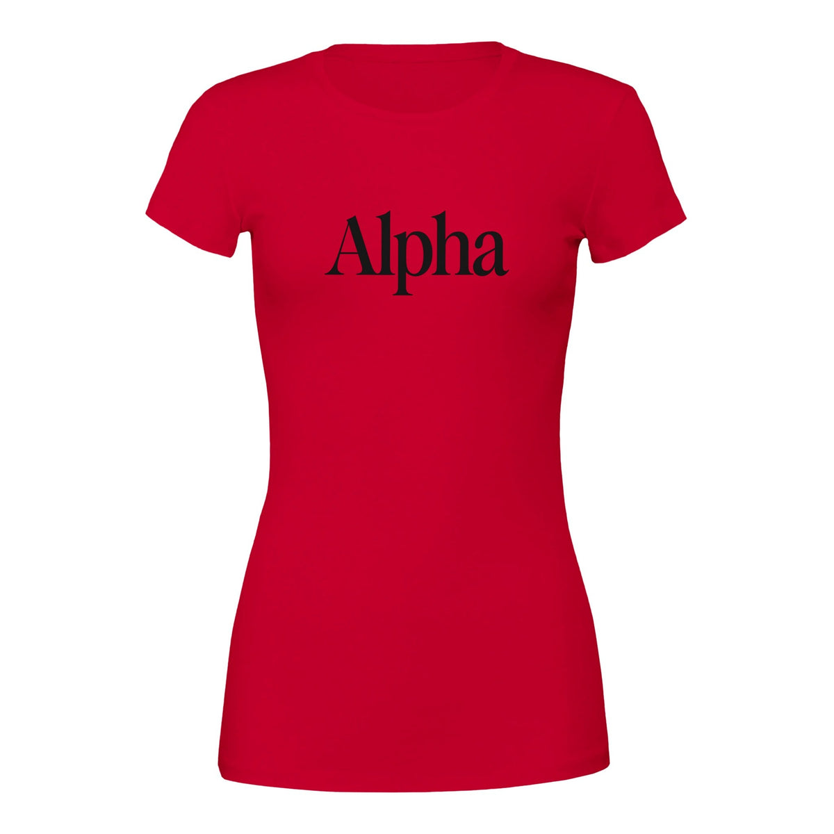 The Self Assured Alpha Women's Cotton T-Shirt