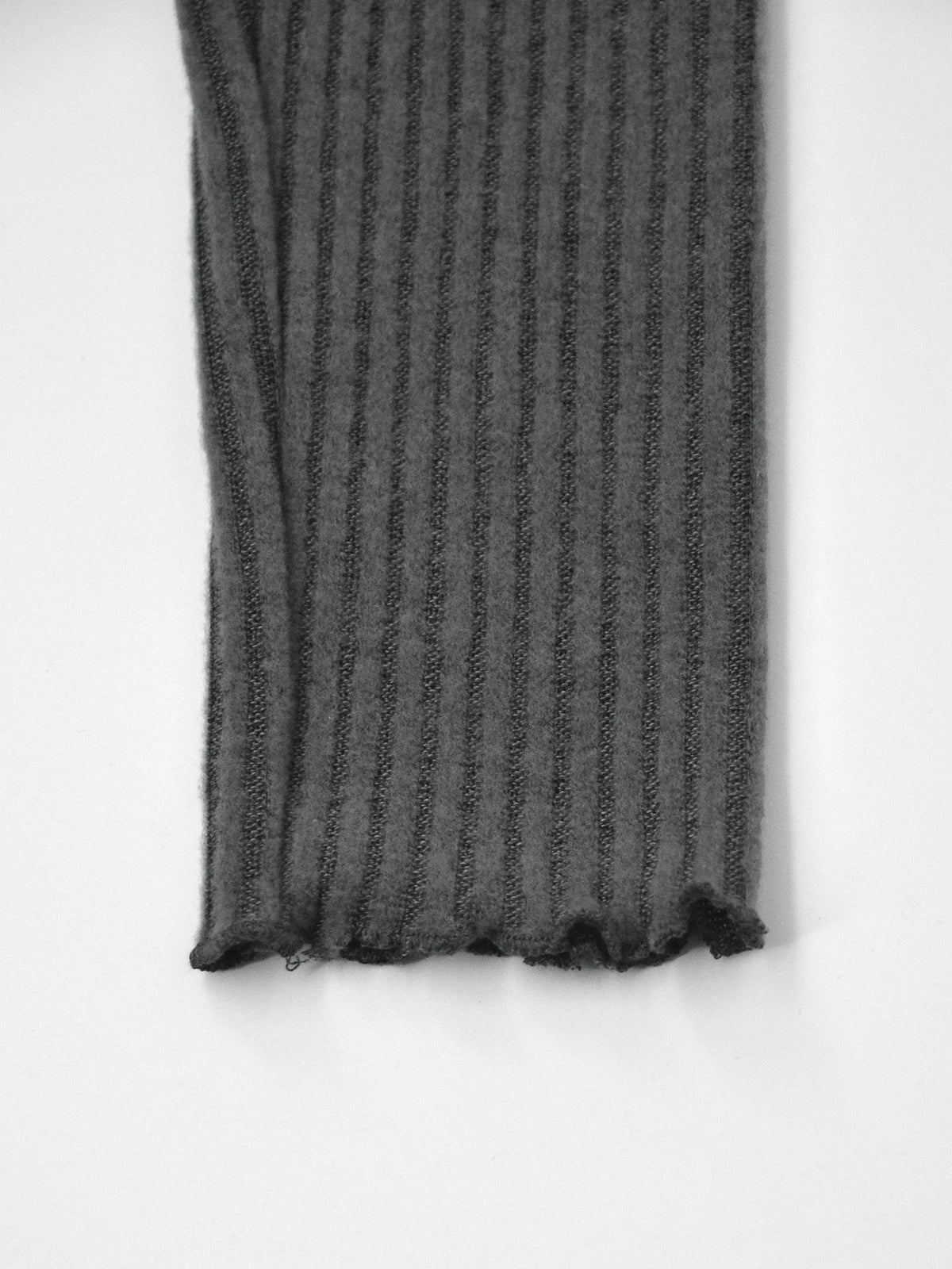 Women's One-Shoulder Ribbed Knit Top – Asymmetrical Casual Style