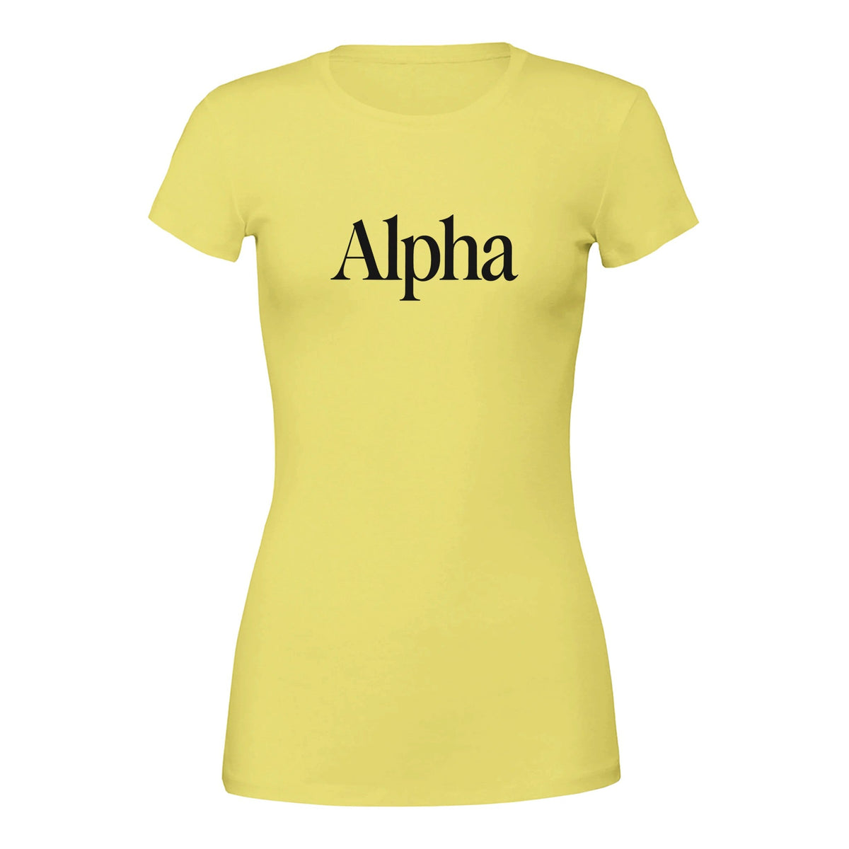 The Self Assured Alpha Women's Cotton T-Shirt
