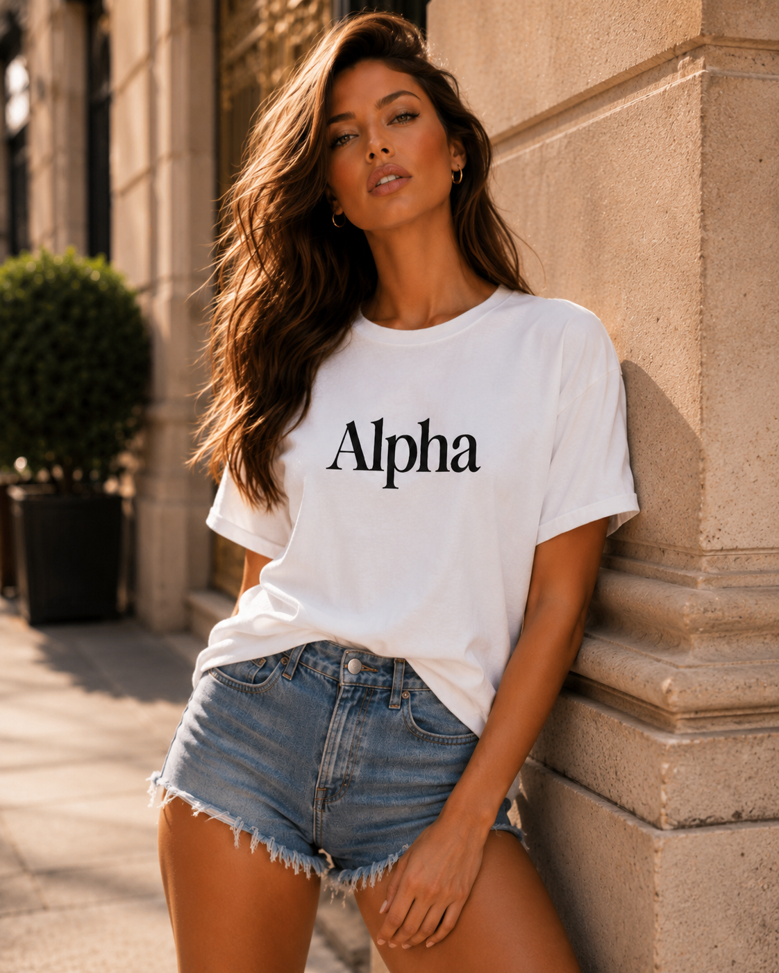 The Self Assured Alpha Women's Cotton T-Shirt
