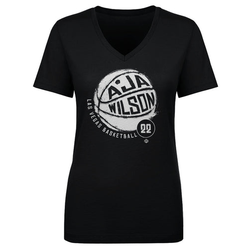 A'ja Wilson Las Vegas Basketball WHT