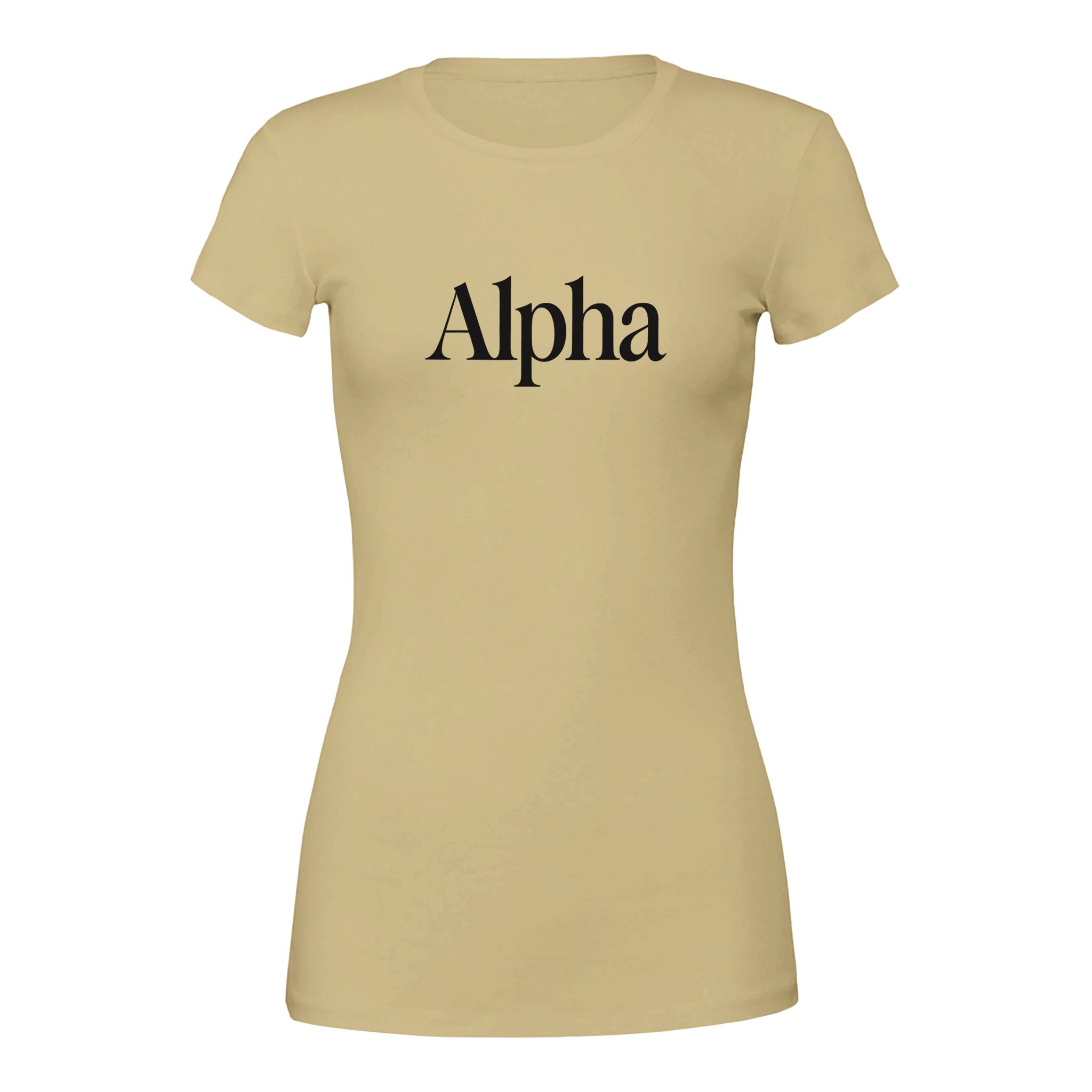 The Self Assured Alpha Women's Cotton T-Shirt